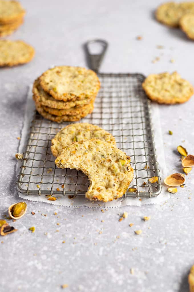 Pistachio Butter Cookies