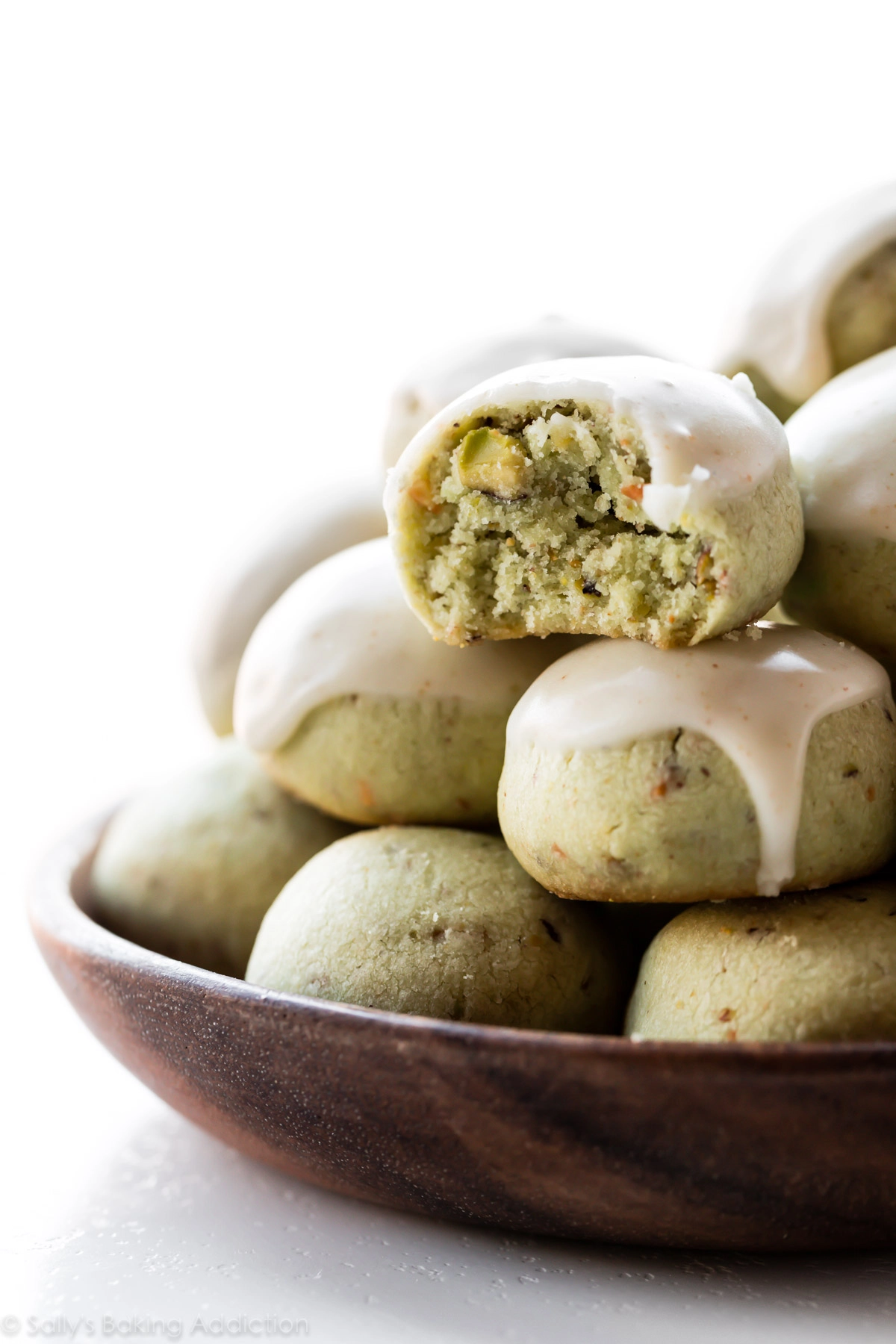 Pistachio Drop Cookies