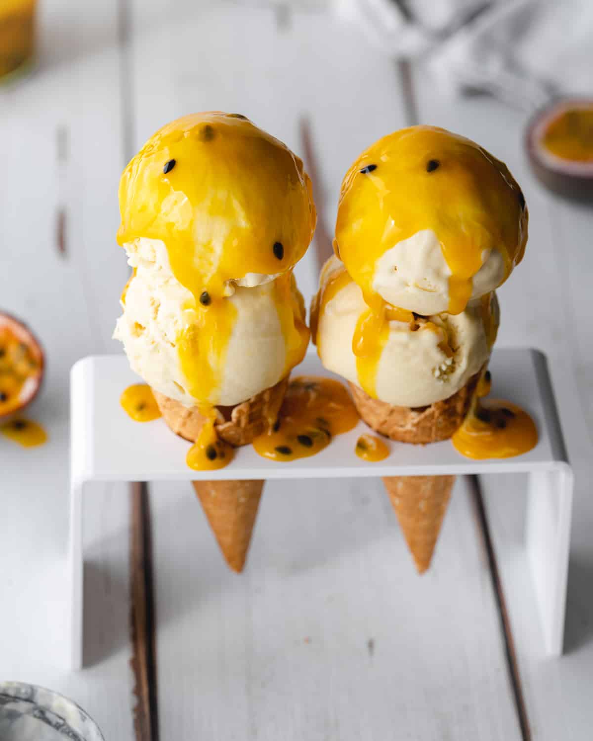 Passion Fruit Ice Cream