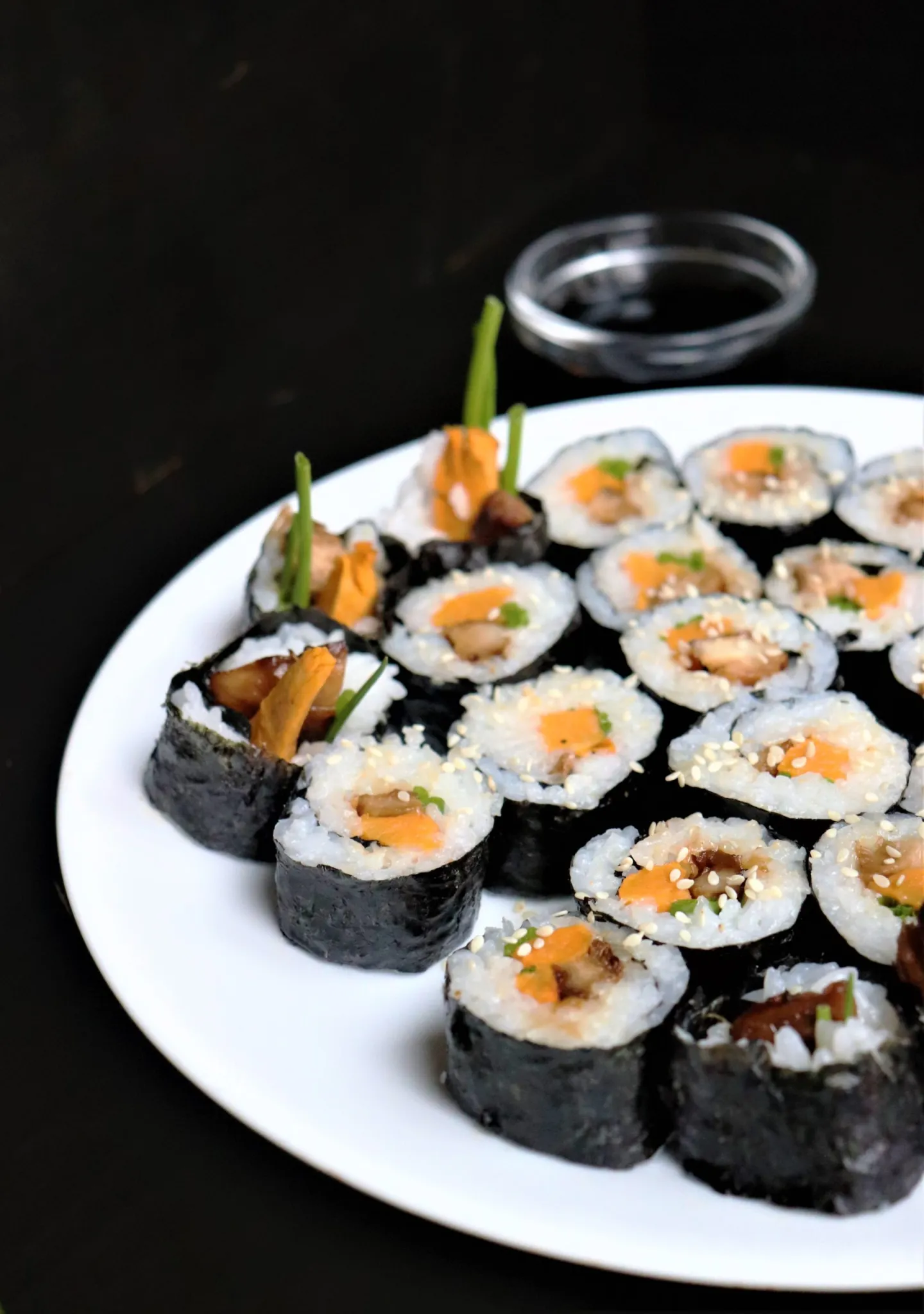 Vegan Lion's Mane Mushroom Sushi