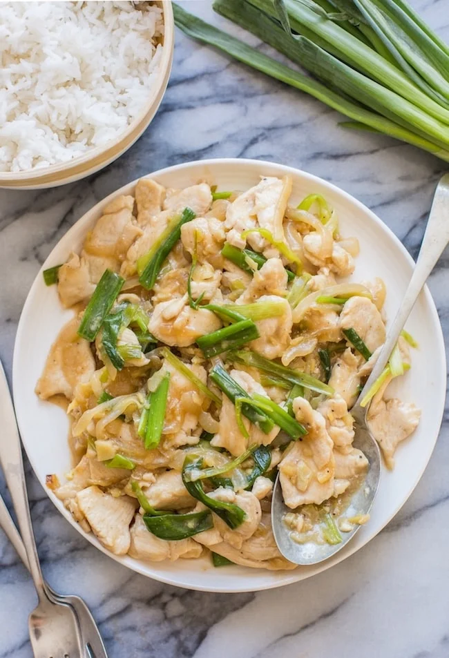 Ginger and Spring Onion Chicken