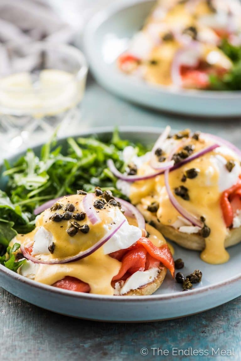 Smoked Salmon Eggs Benedict