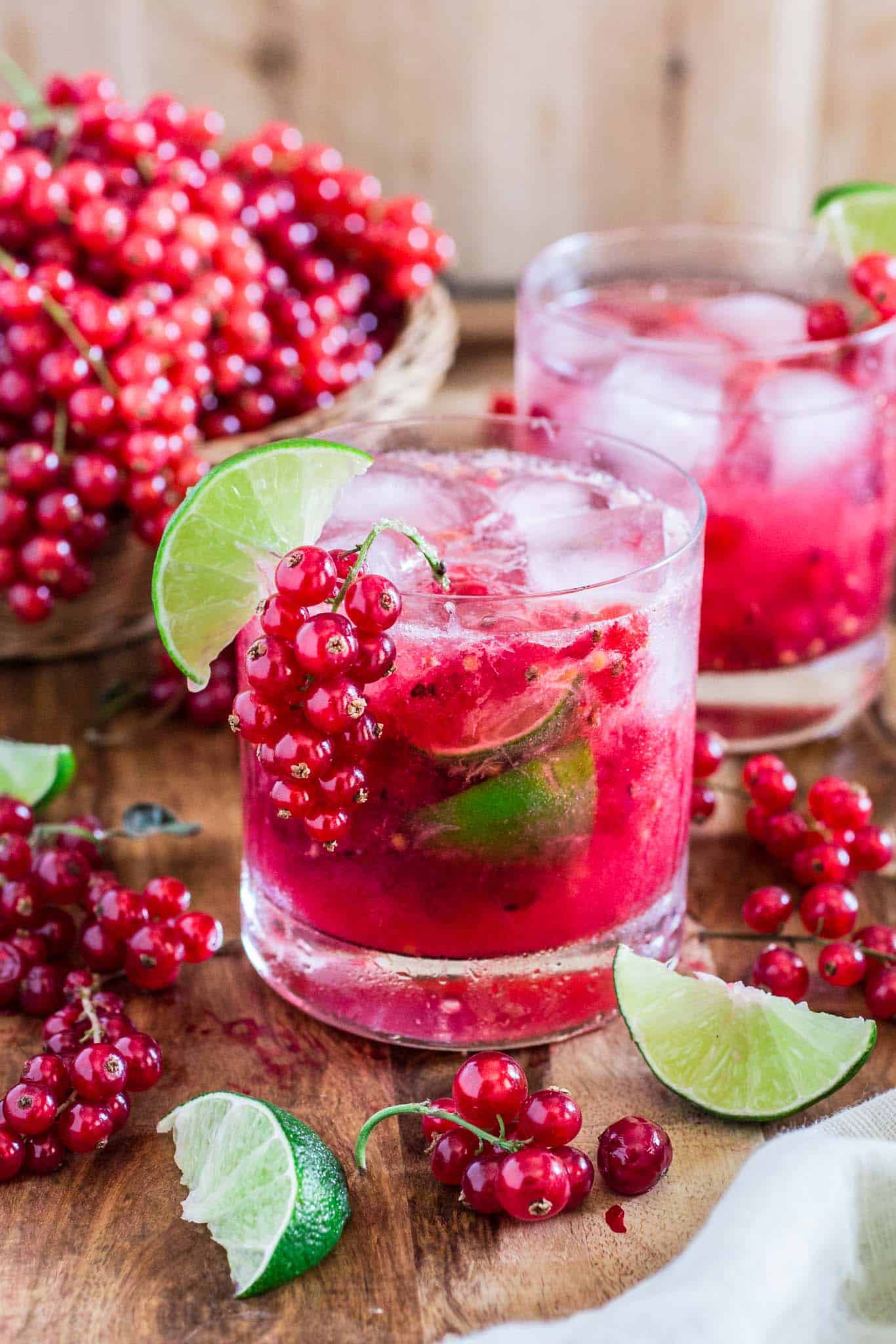 Red Currant Caipirinha