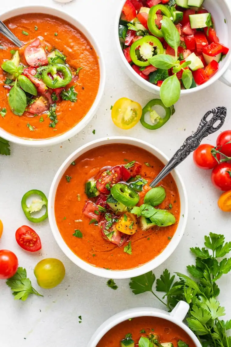 Spicy Tomato Gazpacho