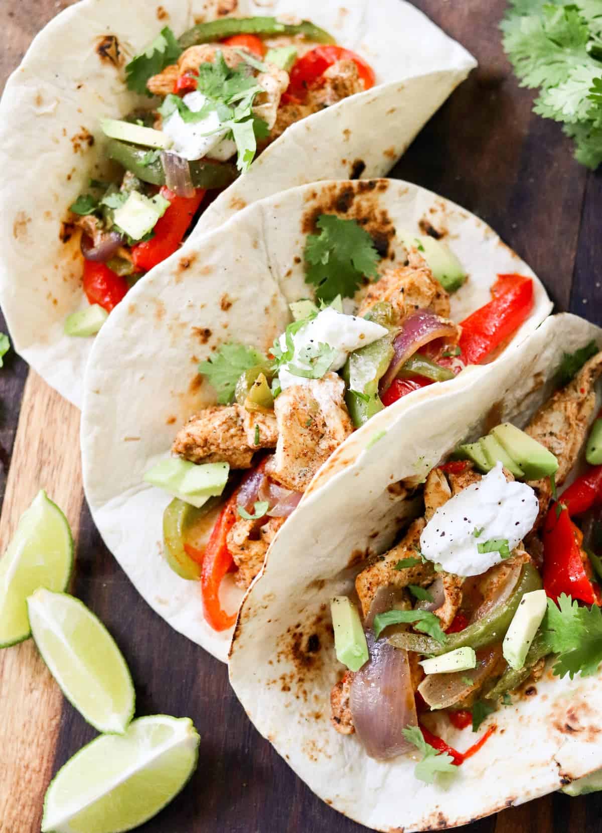 Easy Instant Pot Chicken Fajitas