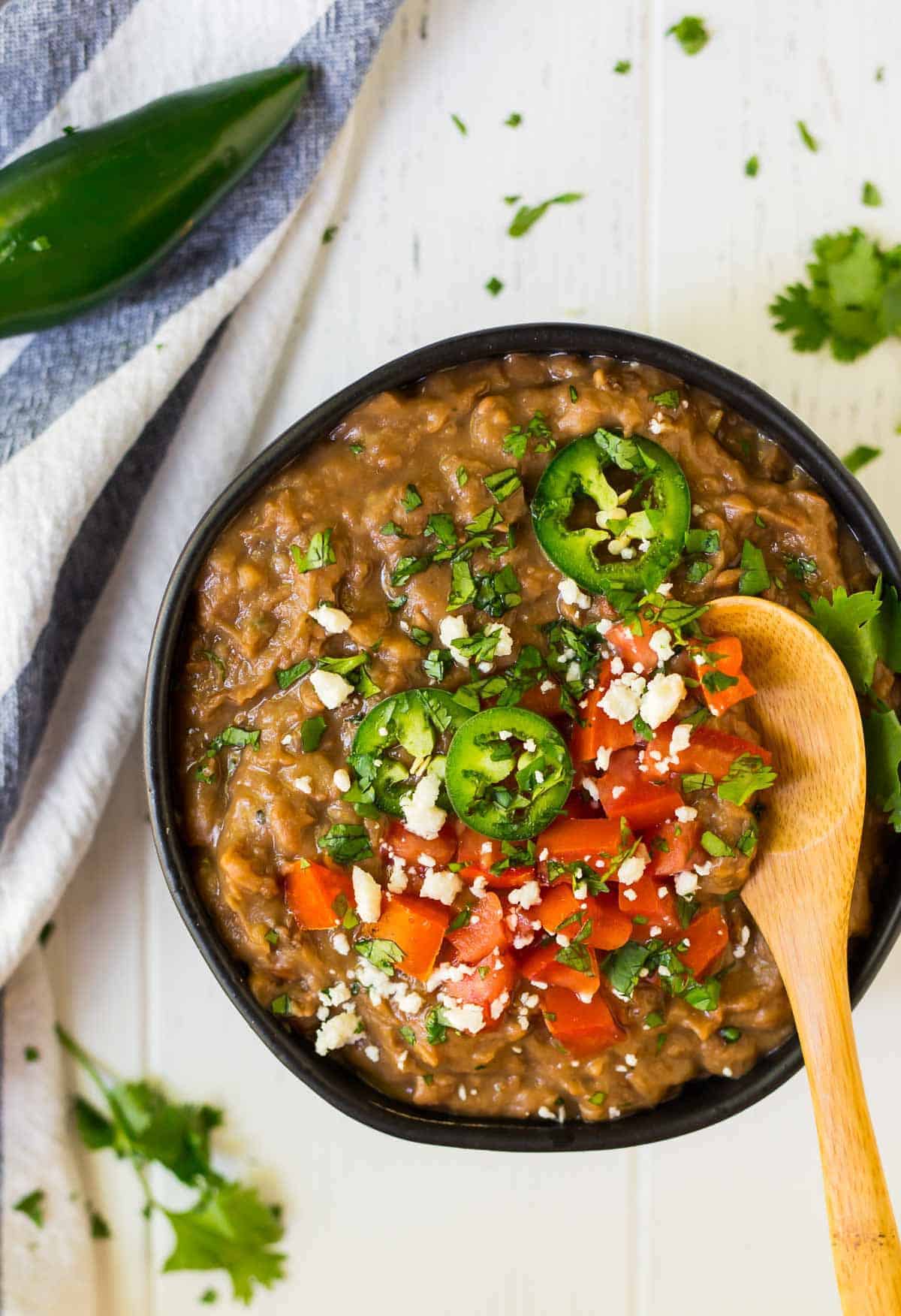 Instant Pot Refried Beans