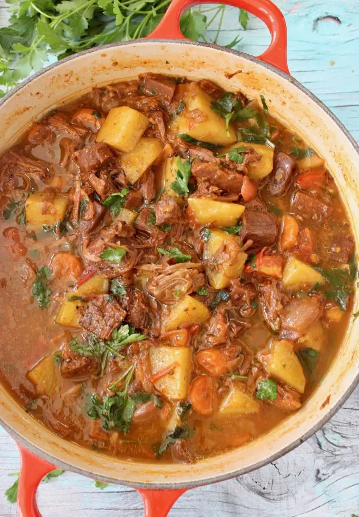 Vegan Potato Jackfruit Stew