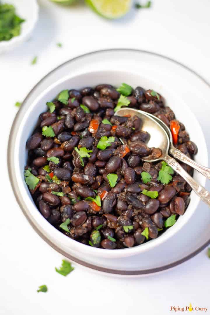 Mexican Black Beans in Instant Pot