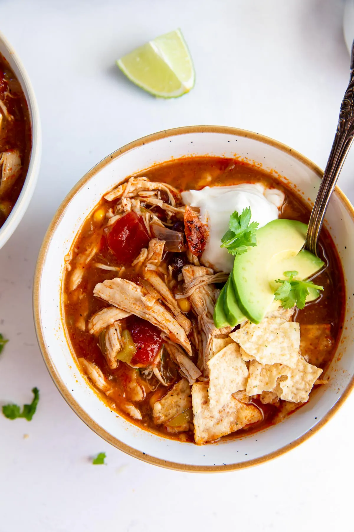 Instant Pot Chicken Tortilla Soup