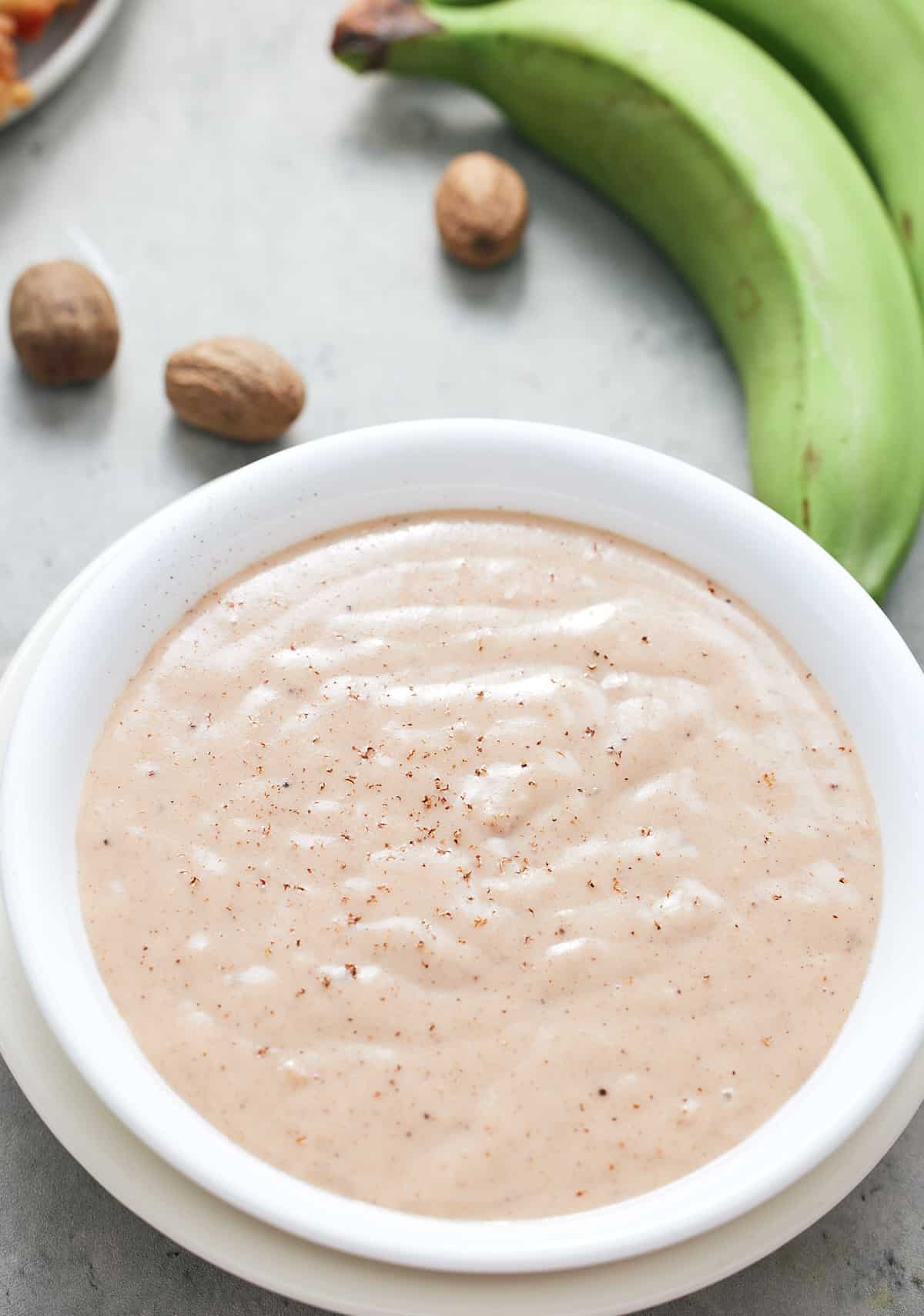 Jamaican Green Banana Porridge