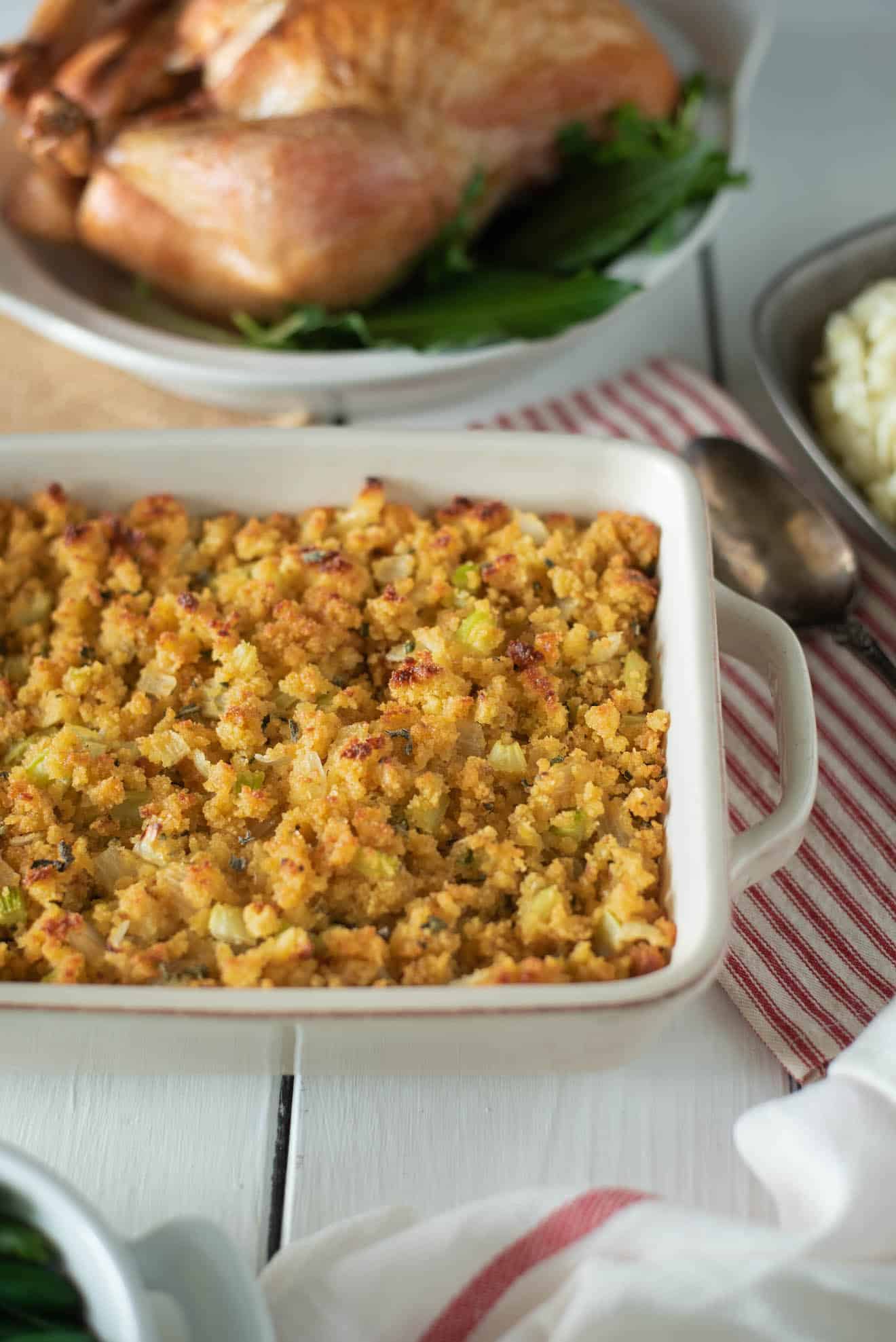 Cornbread Sage and Onion Stuffing