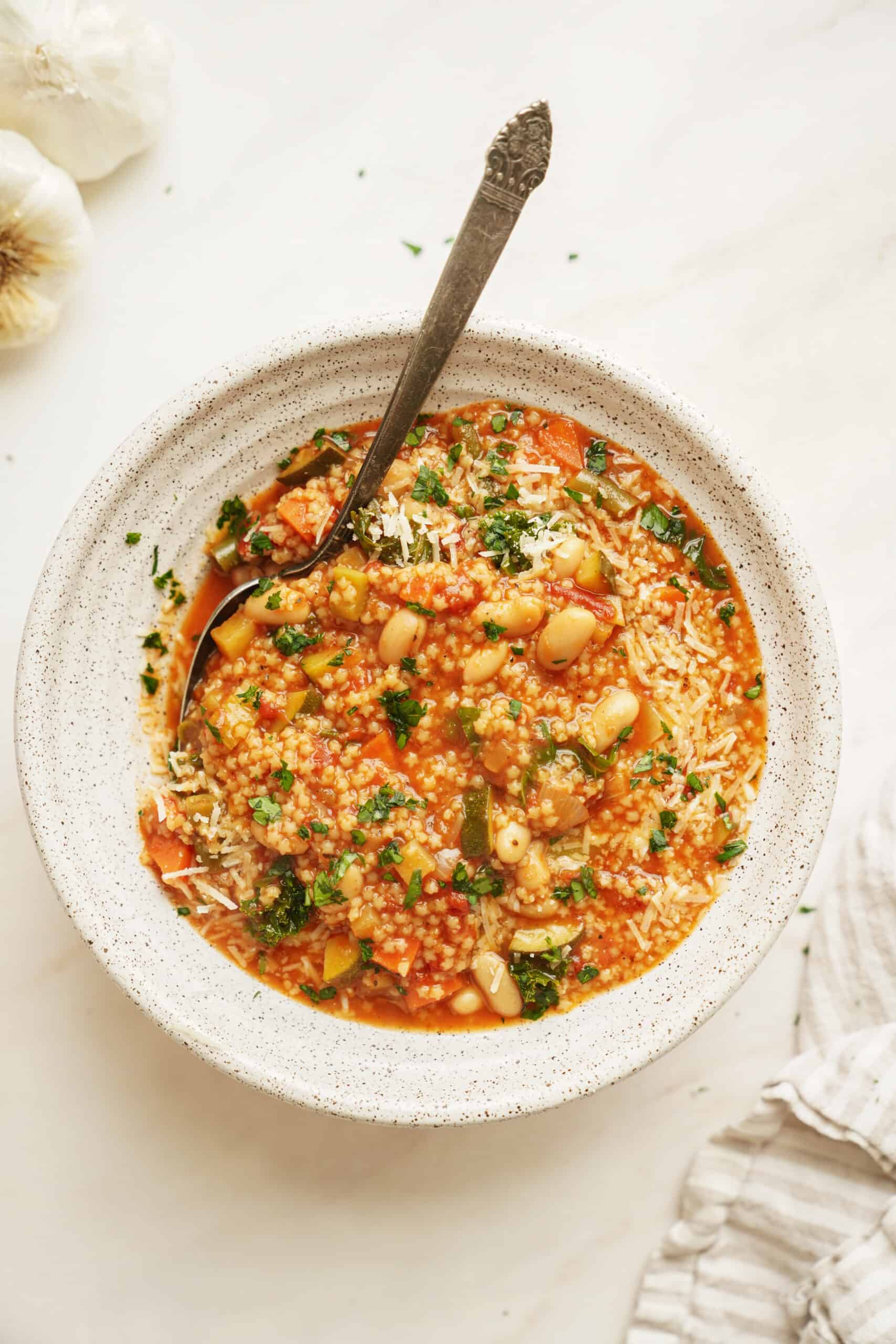 Minestrone Soup with Pastina