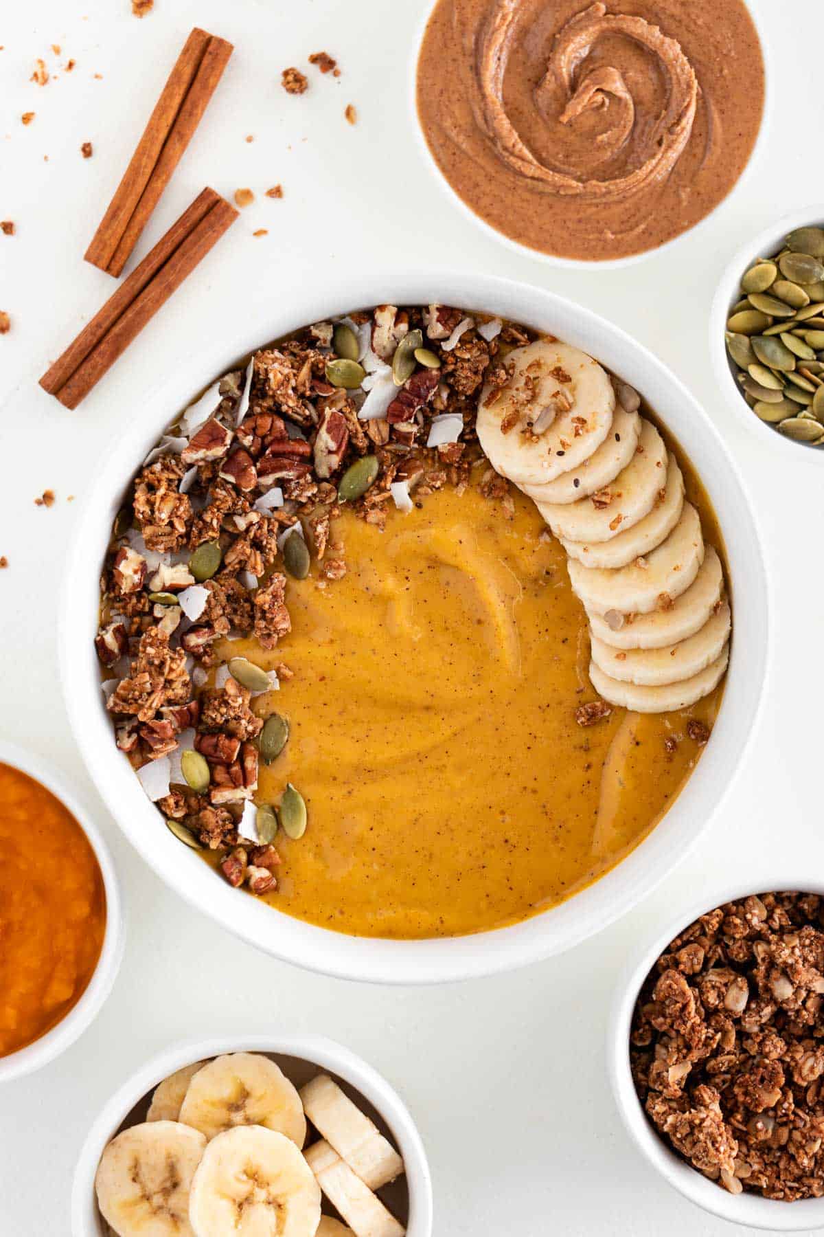 Pumpkin Pie Smoothie Bowl