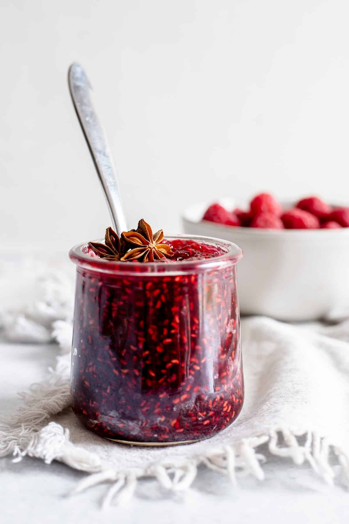 Raspberry Star Anise Jam