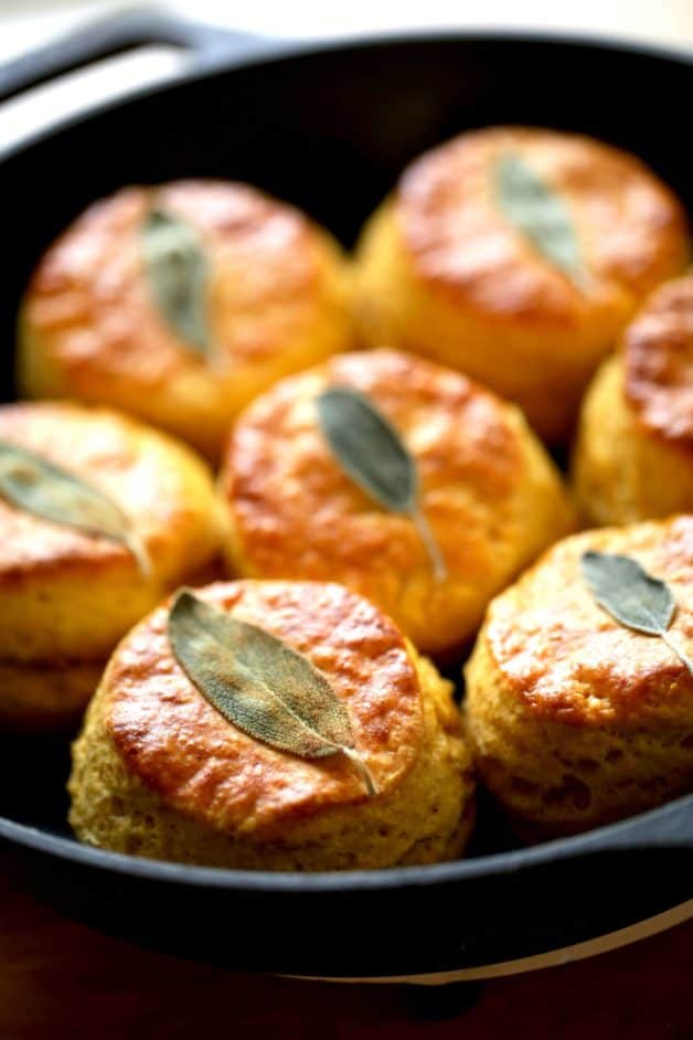 Sweet Potato Biscuits with Sage