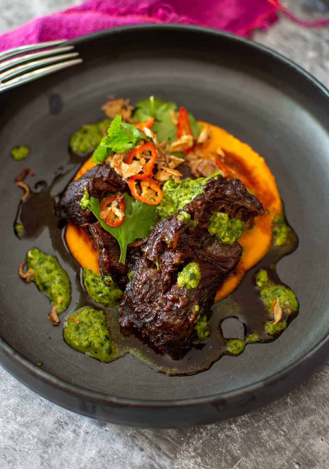 Asian Slow-Cooked Beef Cheeks