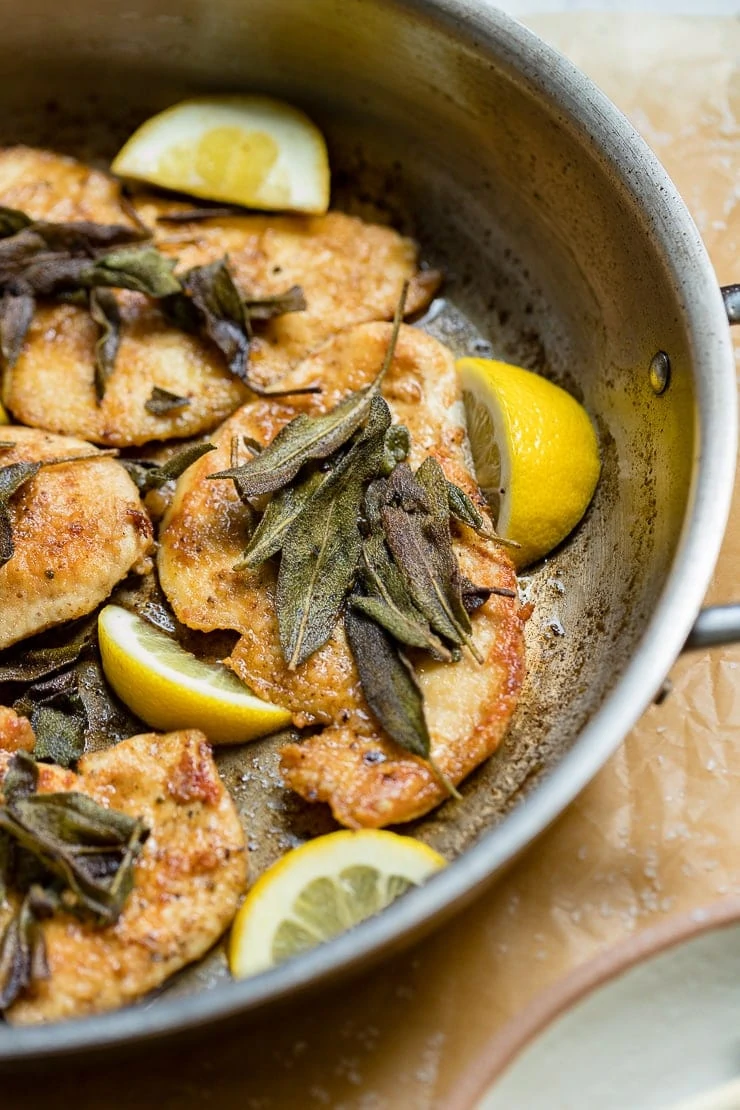 Brown Butter Sage Skillet Chicken