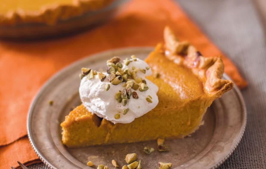 Butterscotch Blue Hubbard Squash Pie