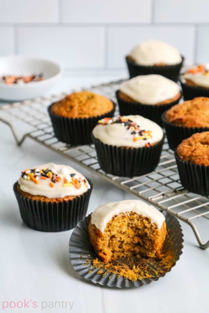 Hubbard Squash Muffins with Maple Glaze