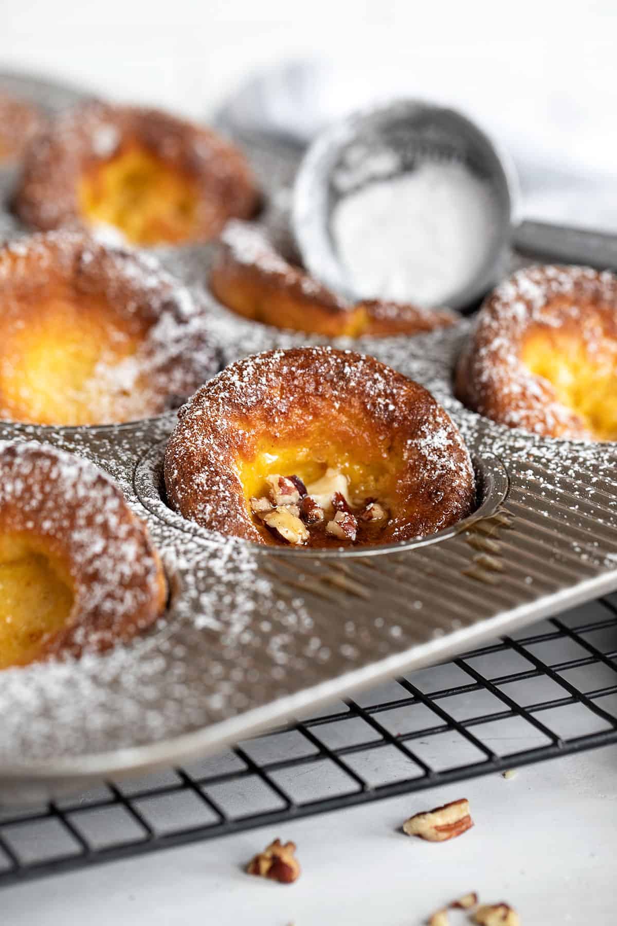 Mini Pumpkin Dutch Baby Pancakes