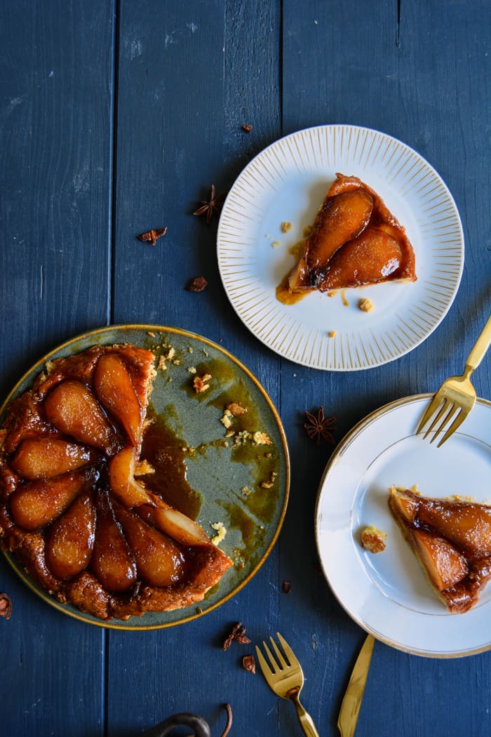 Pear and Star Anise Tarte Tatin