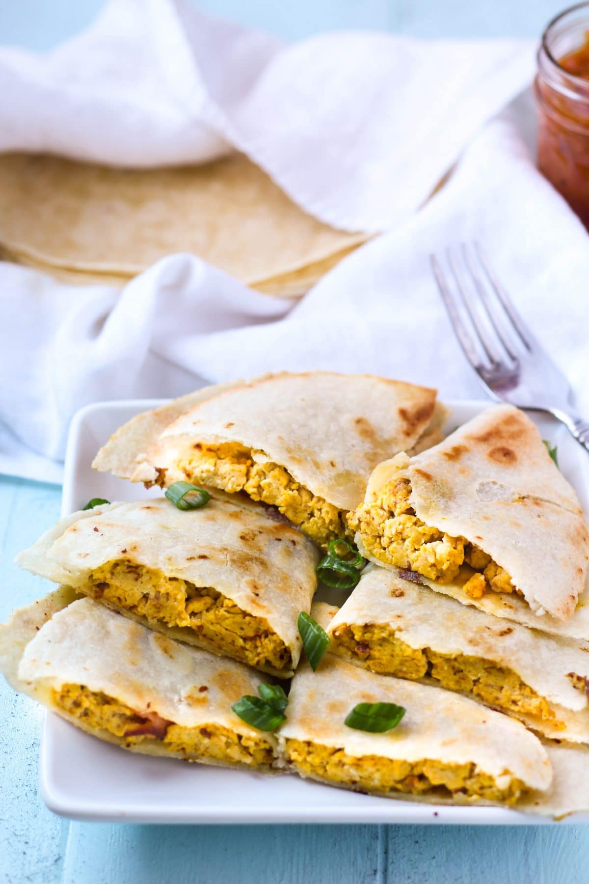 Pumpkin Breakfast Quesadilla