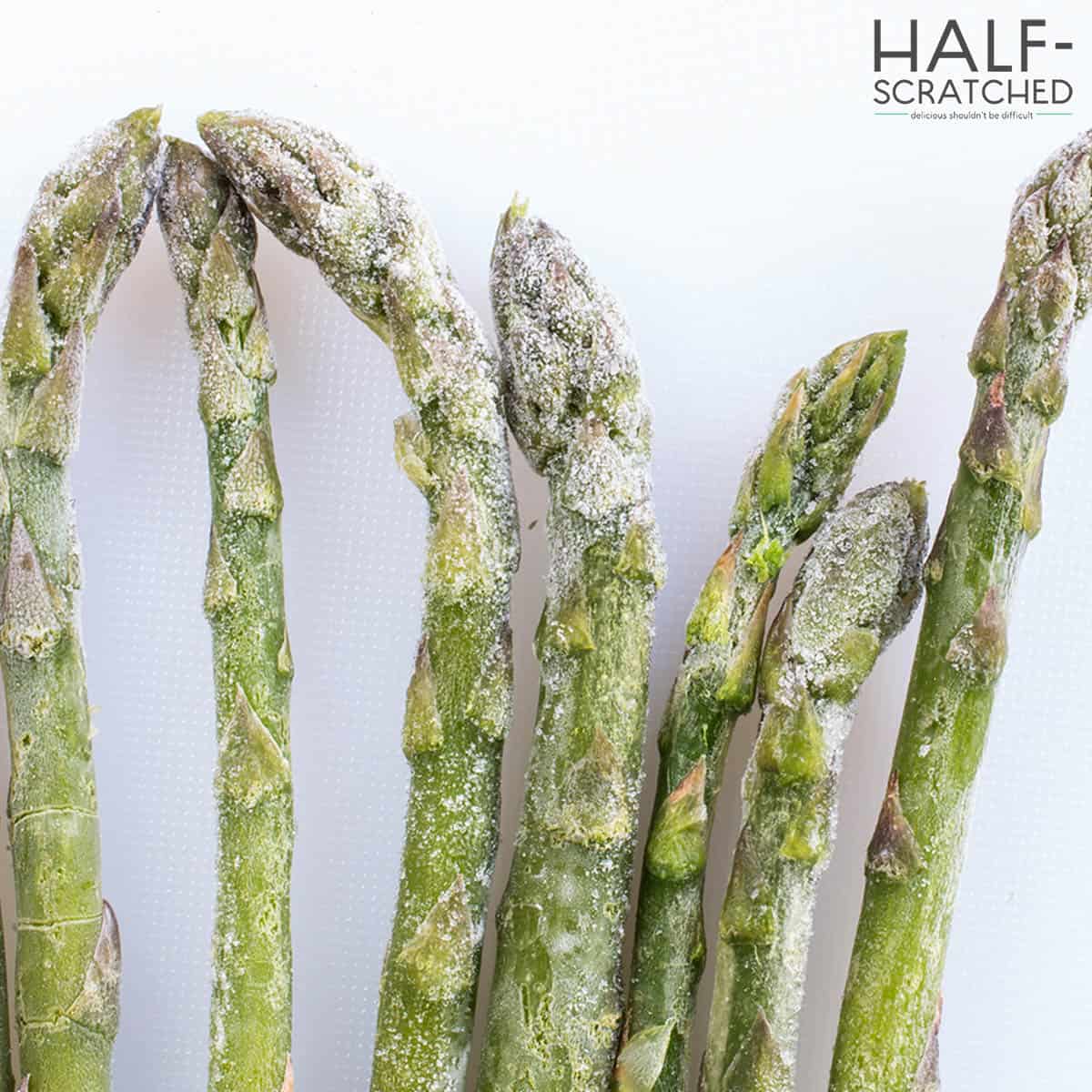 Frozen asparagus