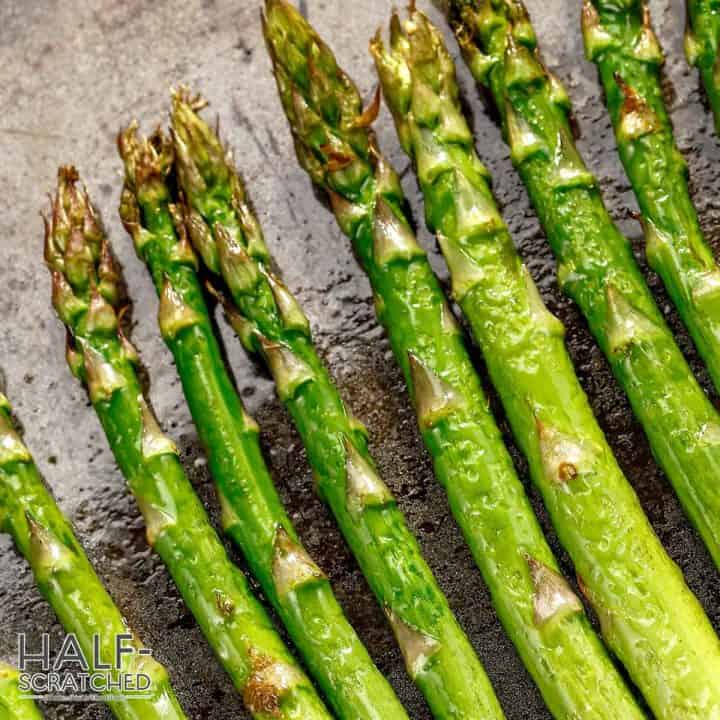 Asparagus at 400F