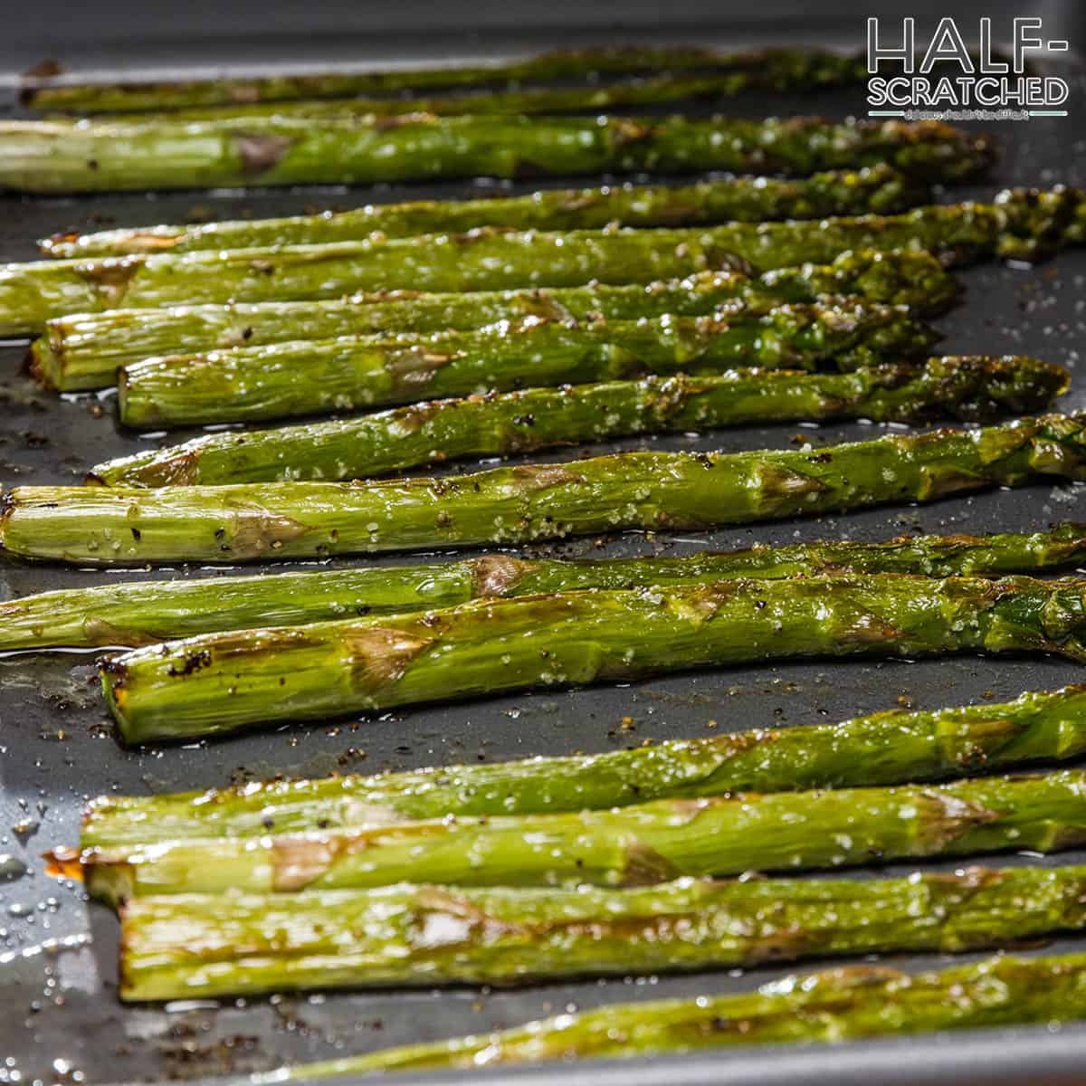 Roasted asparagus