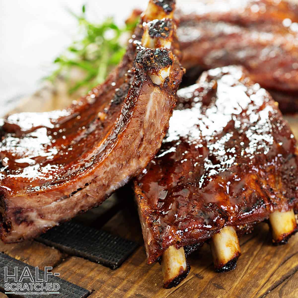 pork ribs server