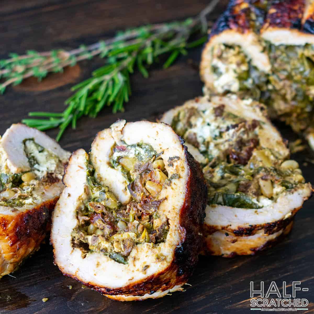 Rolled pork tenderloin