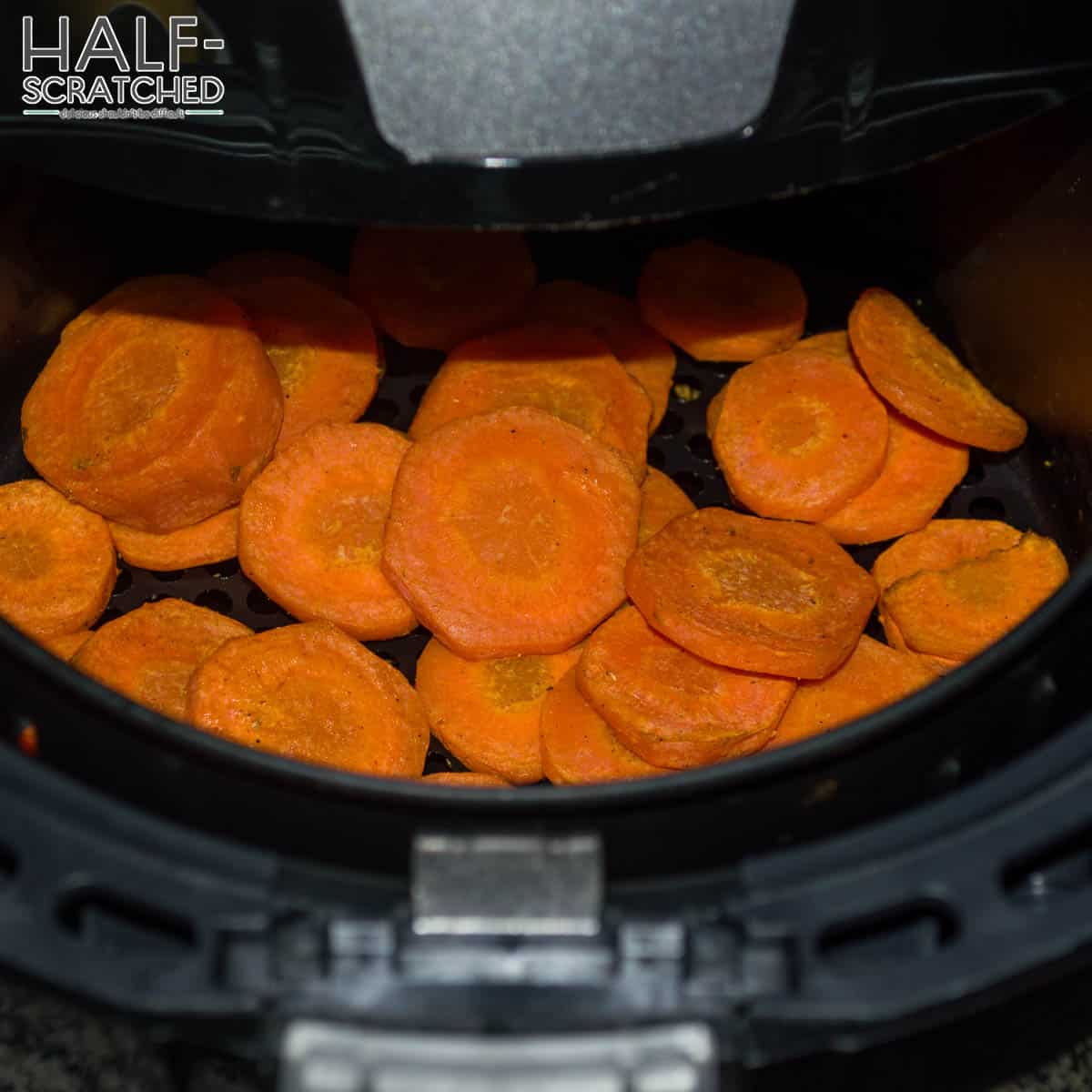 Carrots in an air fryer