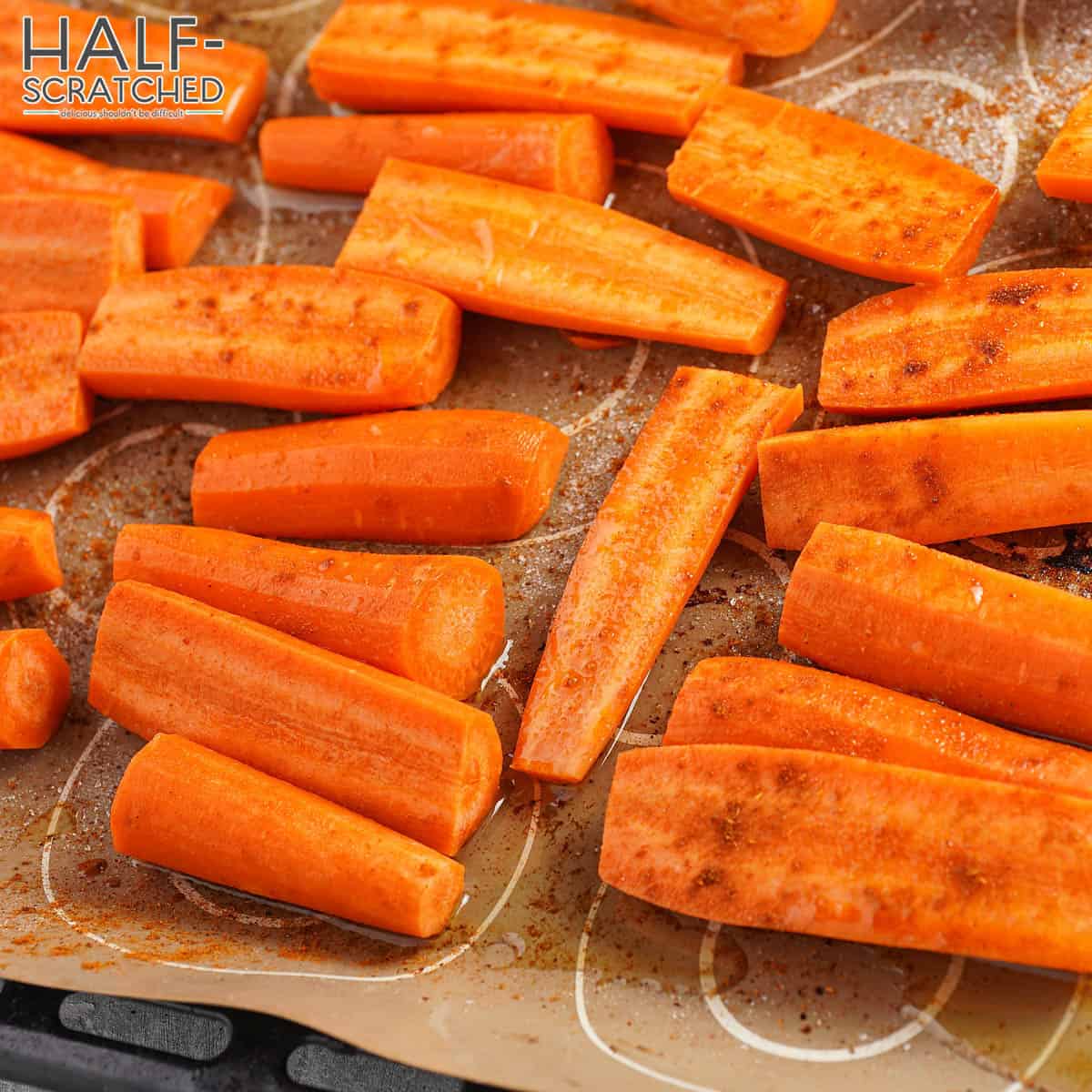 Oven carrots