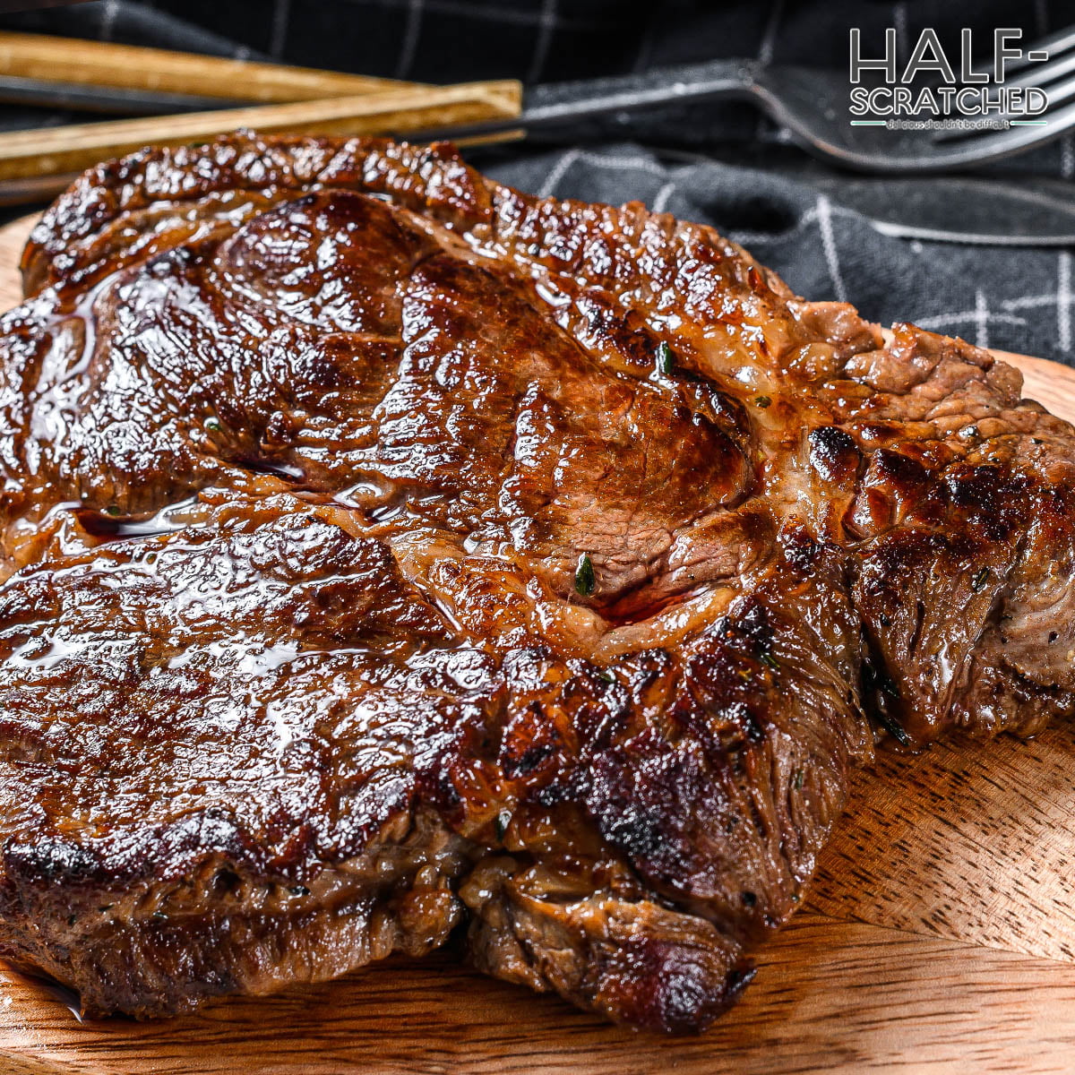 Whole oven baked chuck roast