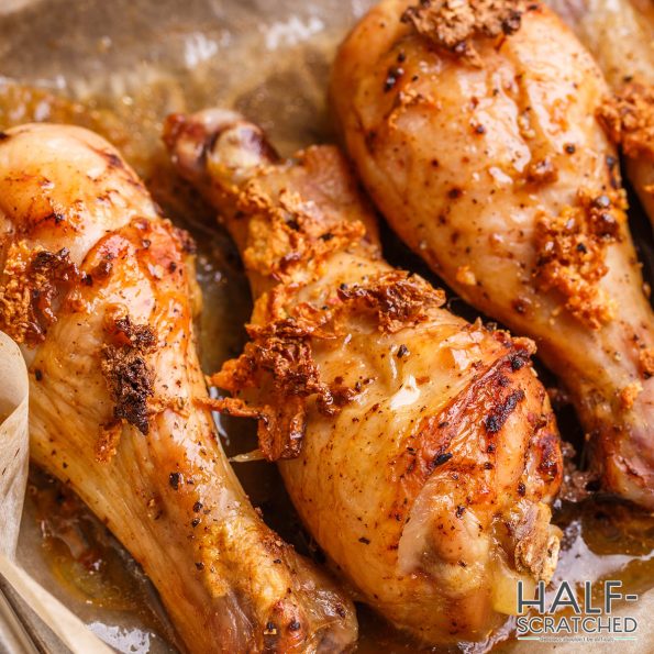 How Long to Bake Chicken Drumsticks at 400° F HalfScratched