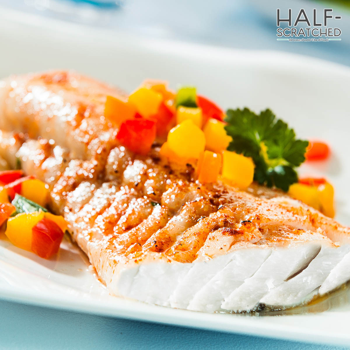 Seasoned haddock fillet