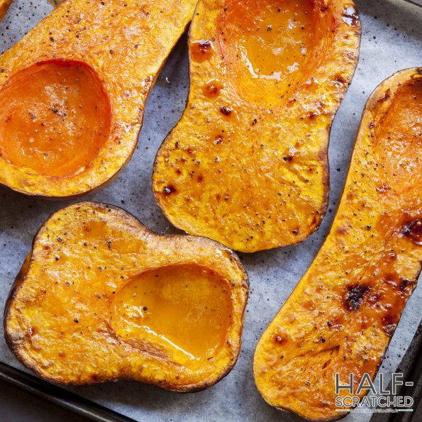 How Long to Bake Butternut Squash at 400° F HalfScratched