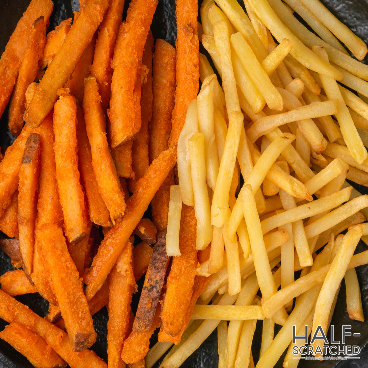 Sweet potato vs potato french fries