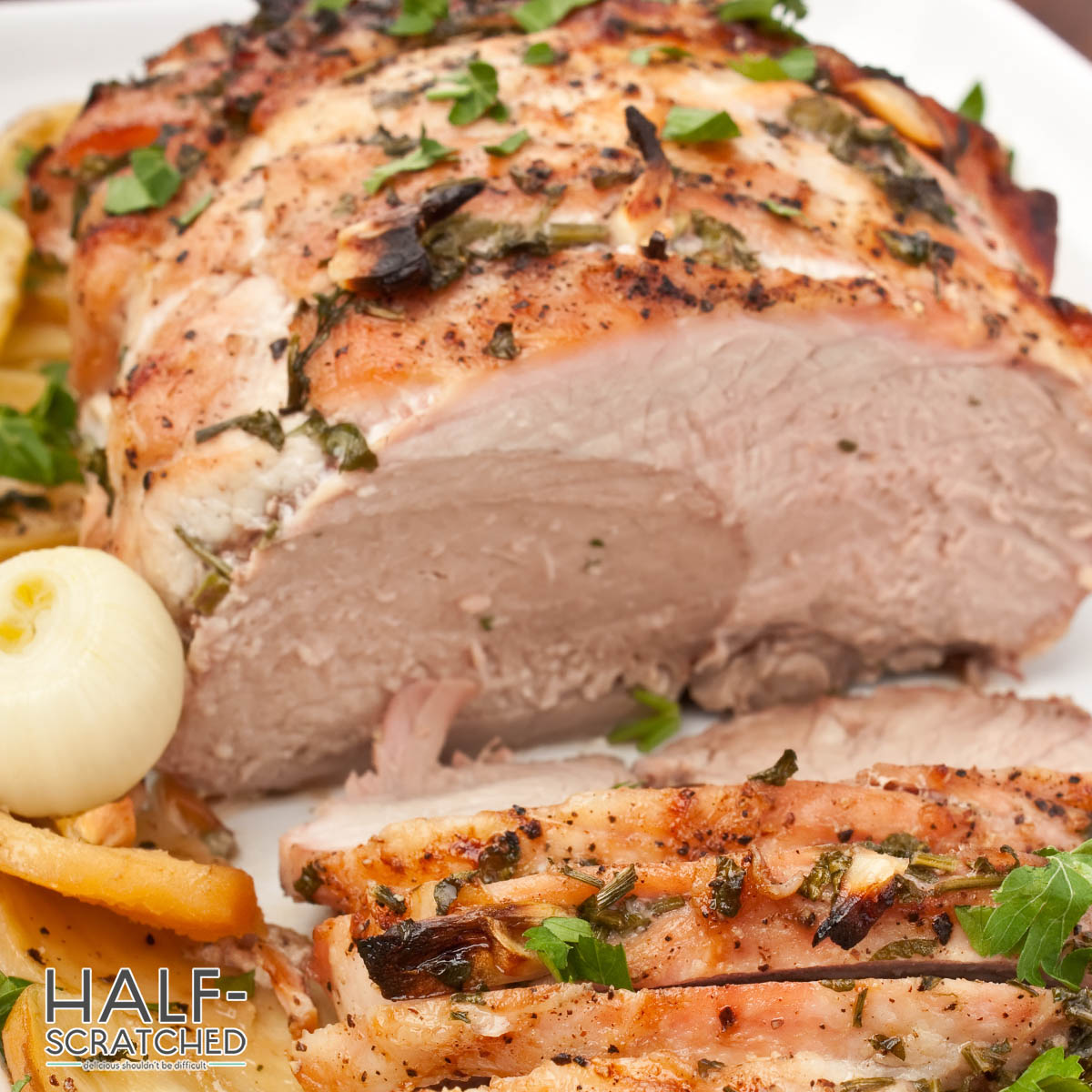 Oven roasted pork roast