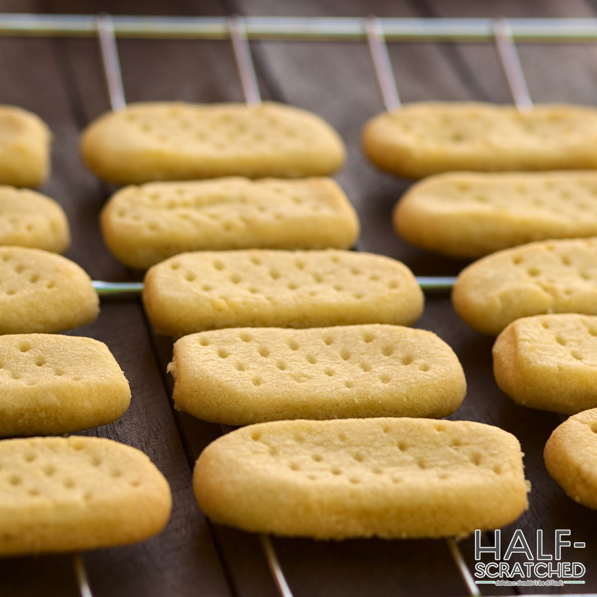 Scottish shortbread cookies