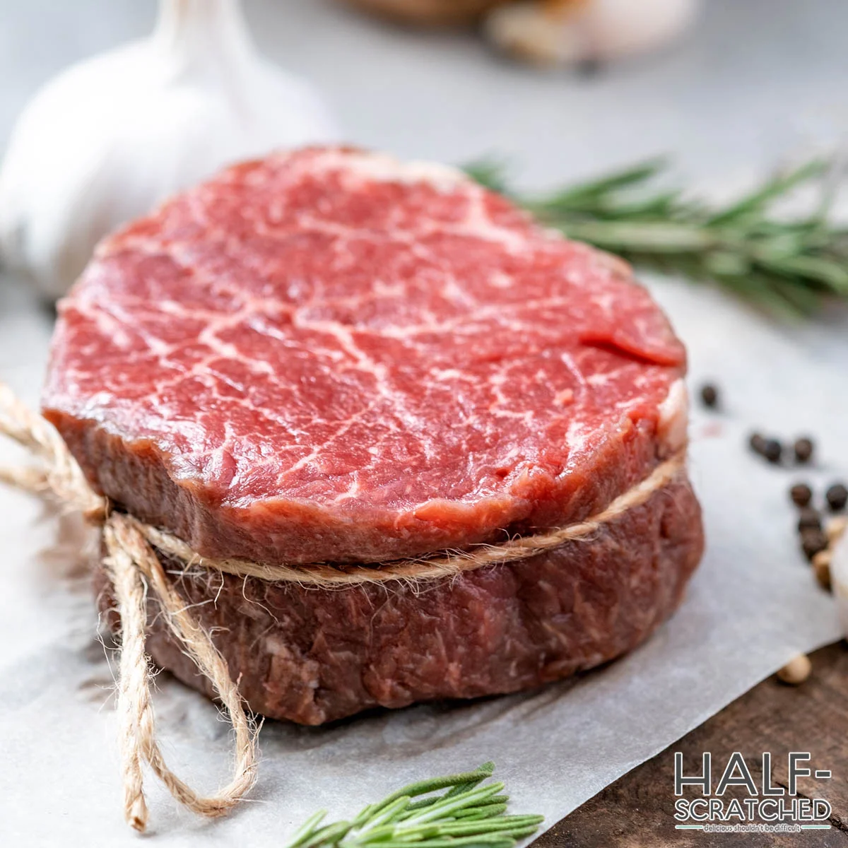 Fresh raw filet Mignon