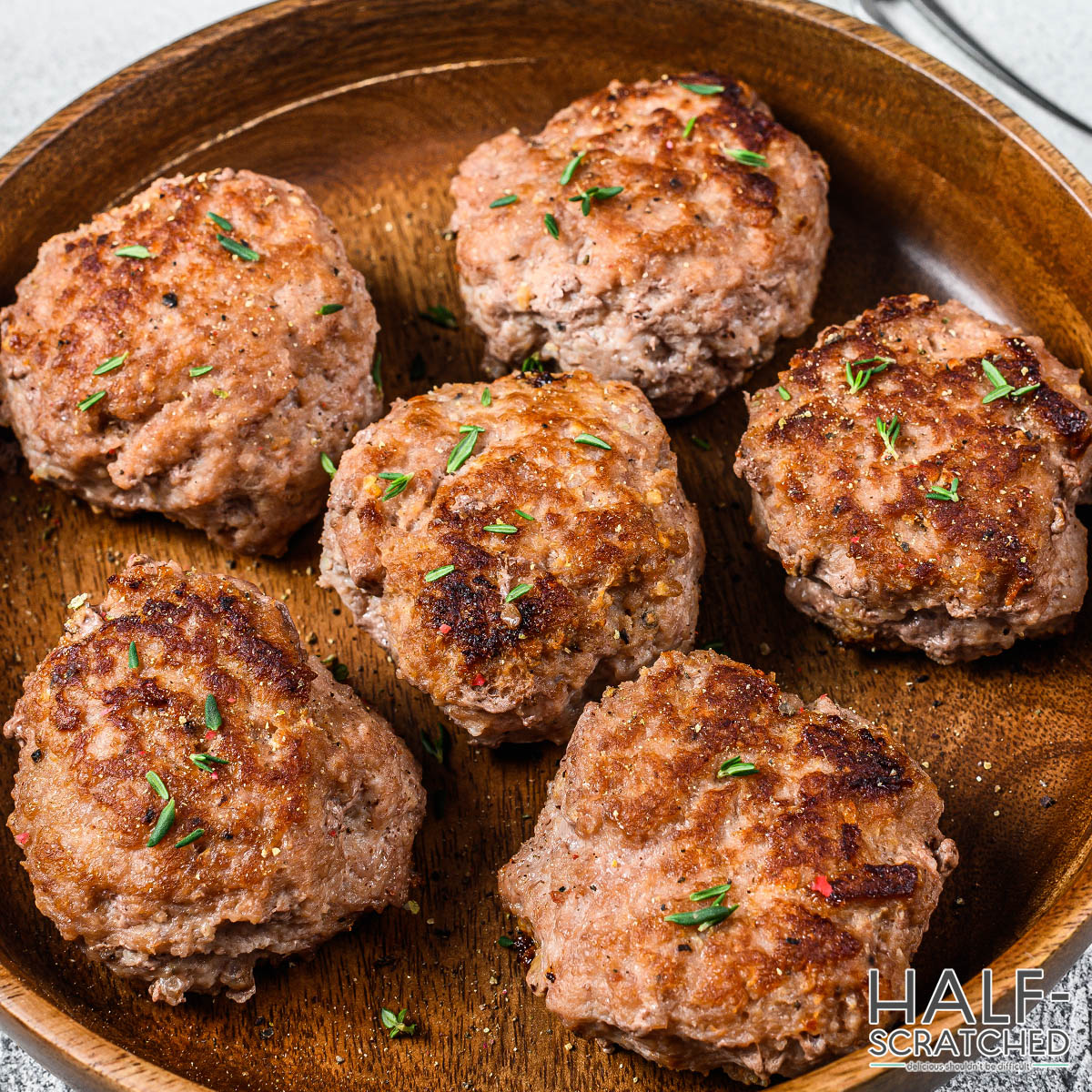 Homemade meatballs