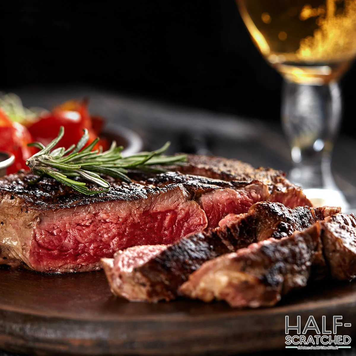 Oven broiled steak