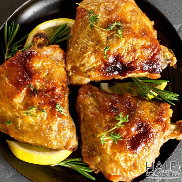 How Long to Broil Chicken Thighs HalfScratched