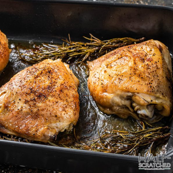 How Long to Broil Chicken Thighs HalfScratched
