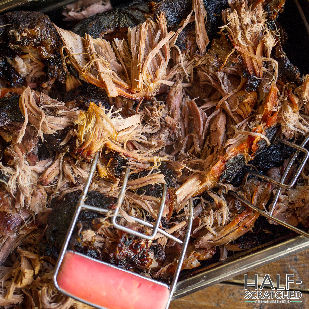 smoked pulled pork shoulder