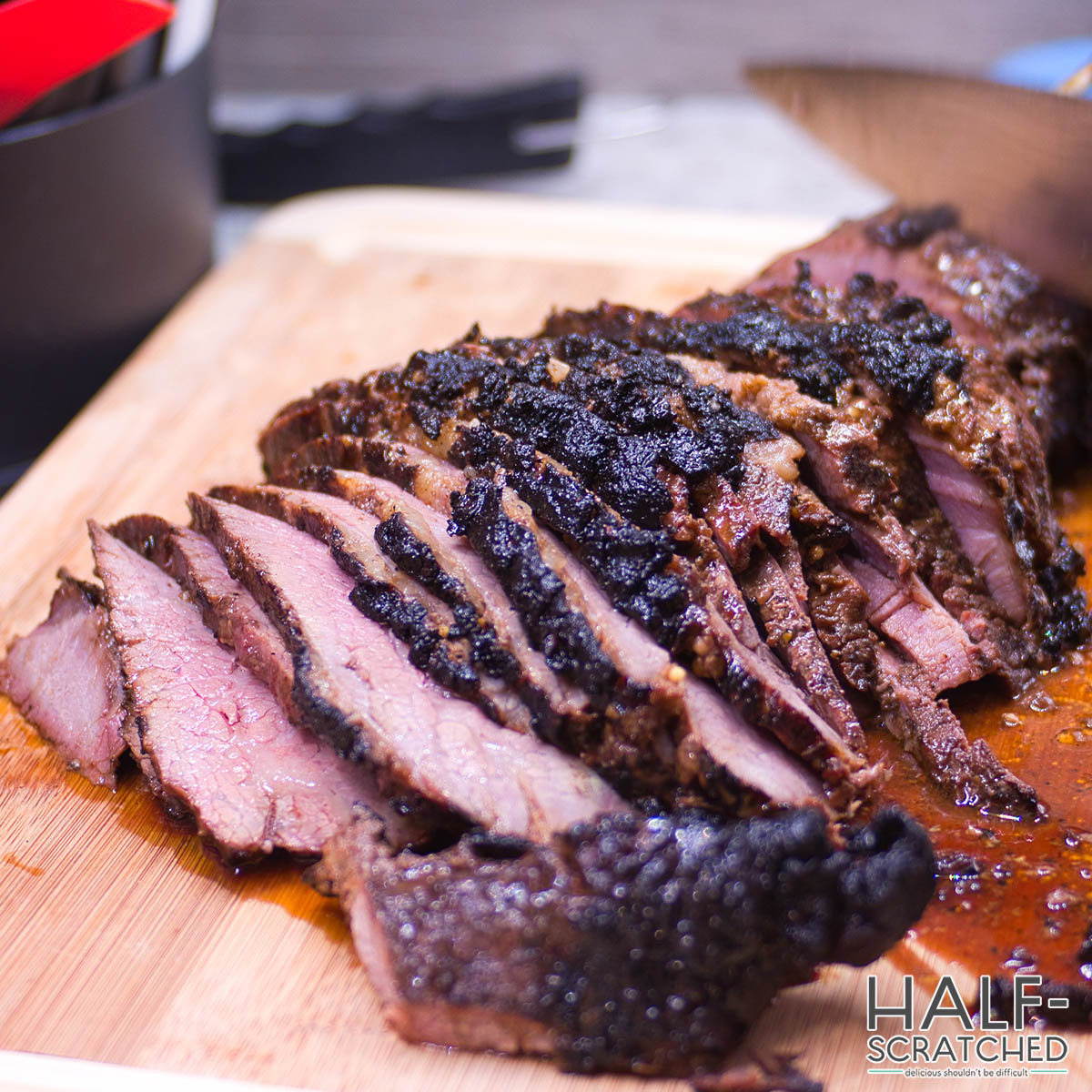 Smoked tri-tip at 225 F