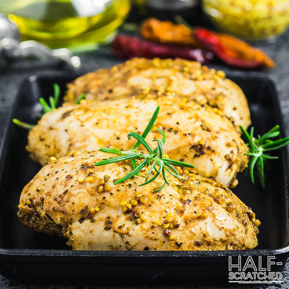 How Long to Bake Chicken Breast at 450 F HalfScratched