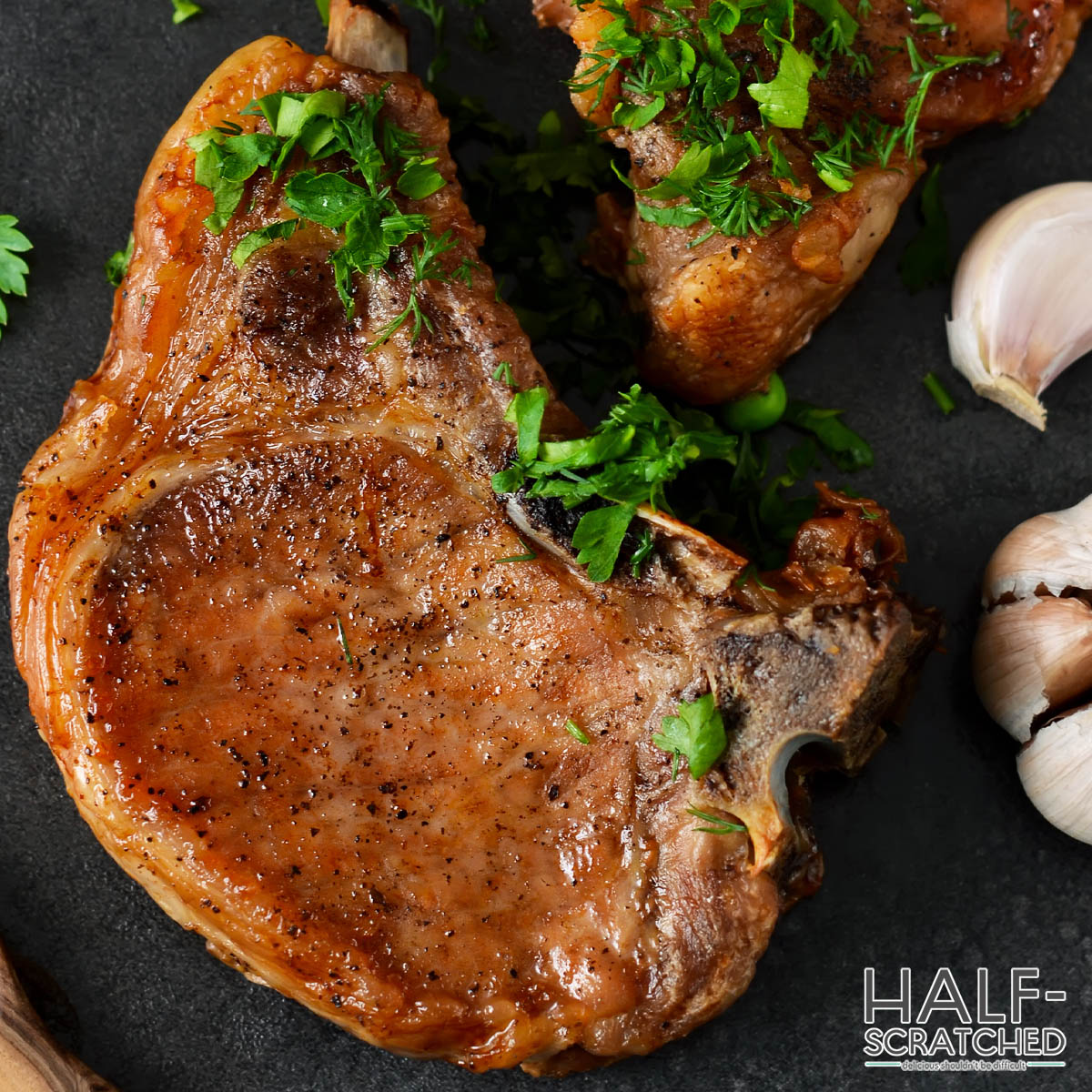 How Long to Bake Pork Chops at 425 F (Boneless and Bonein) Half