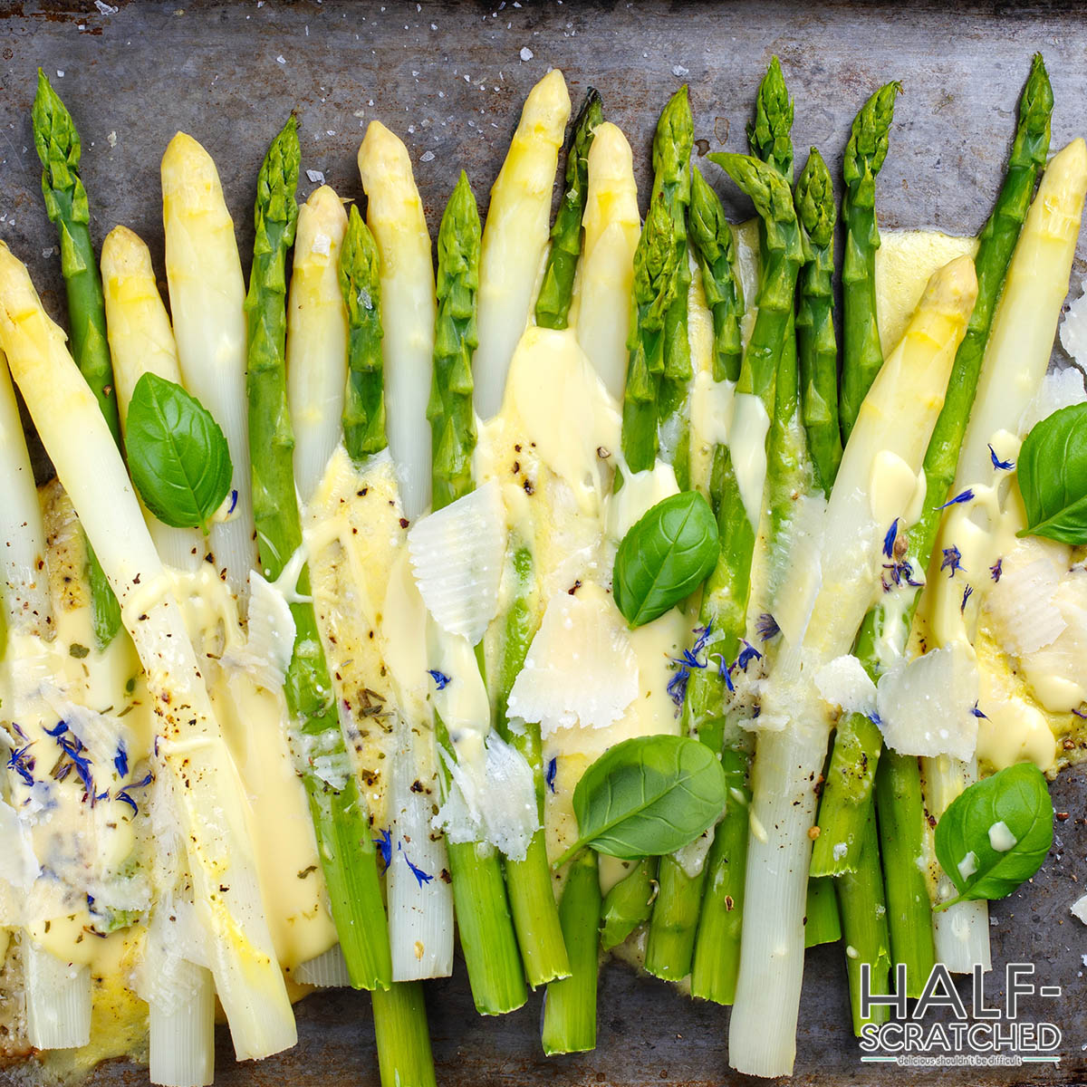 Seasoned asparagus